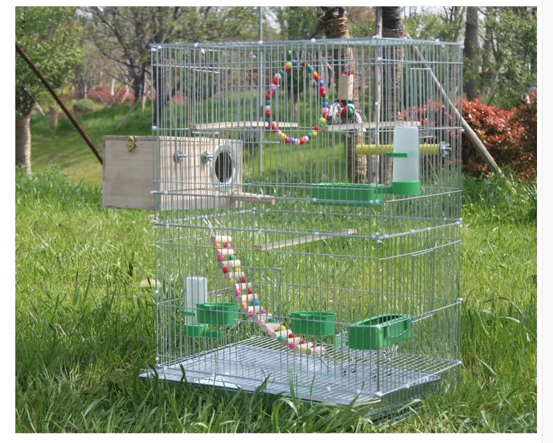 

Для большой клетки для птиц украшения для parrot, метлаллическая птица дом передовые клетки для разведения голубь зоотовары Майна гнездо для п...