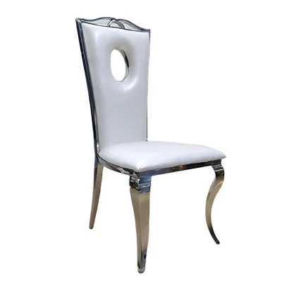 

Роскошный стул для свадебного банкета, обеденный золотистый стул с высокой спинкой, промышленное рекламное кресло, домашняя мебель, хромир...