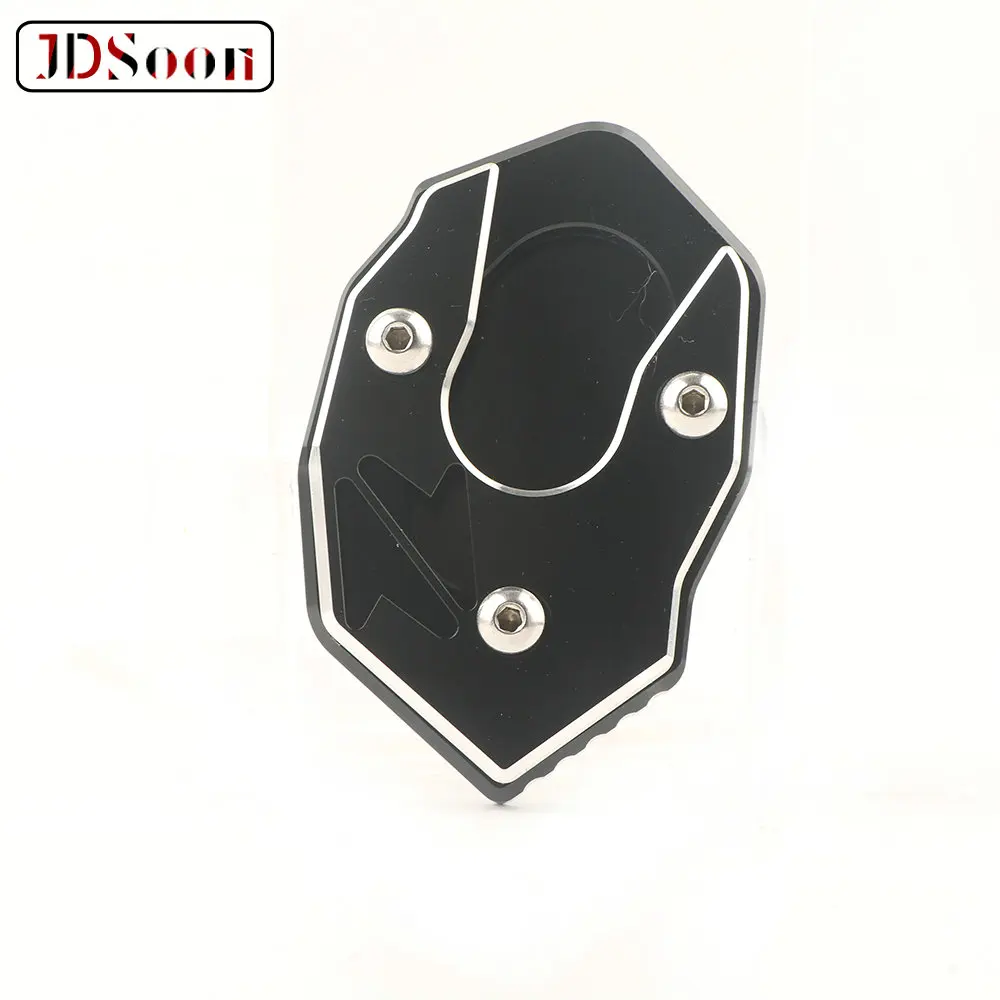 Motorcycle Kickstand Foot Side Stand Extension Pad Support Plate For KAWASAKI Z1000 Z1000SX ER6N/F ZX6R Z650 Z900 ZX10R | Автомобили и