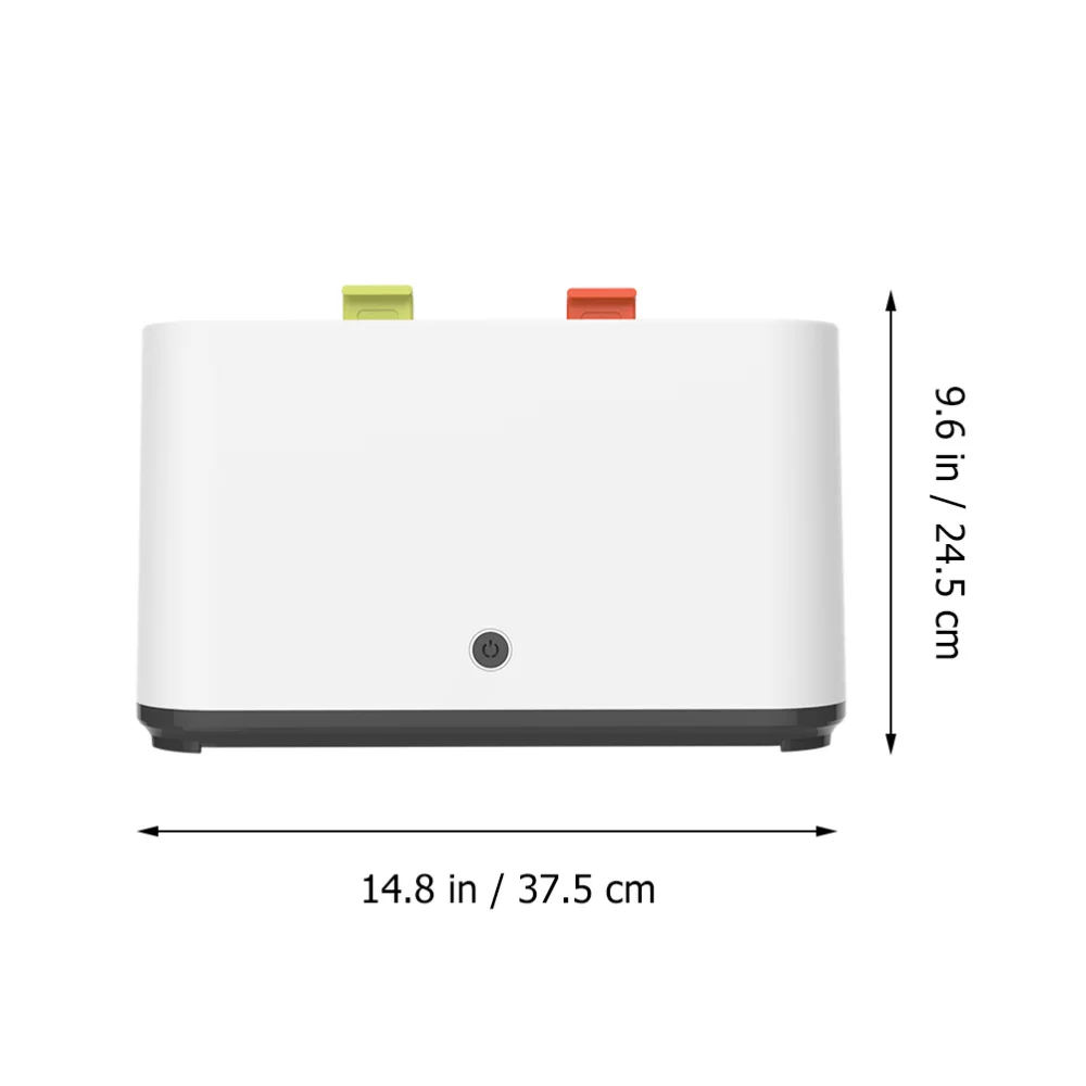

1 Set of Cutting Board Sterilizer Tableware Rack without Drying Function (White)