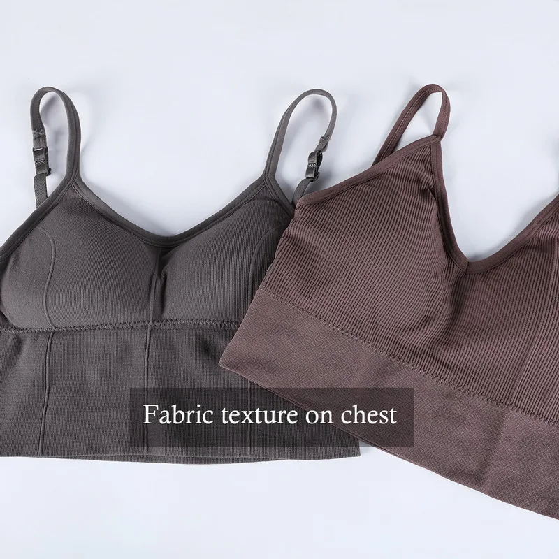 Women Tank Top Beauty Back Bralette Seamless Sports Bra For Girls Women's Underwear Sexy Tank Crop Top Lingerie Intimates Bra