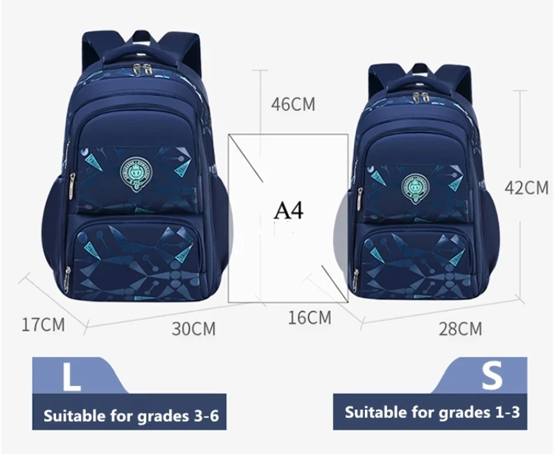 2021 CHILD Large SCHOOL BAG Primary Backpack Children Waterproof Orthopedic Satchel School Bags For kids Boys Travel Backpacks