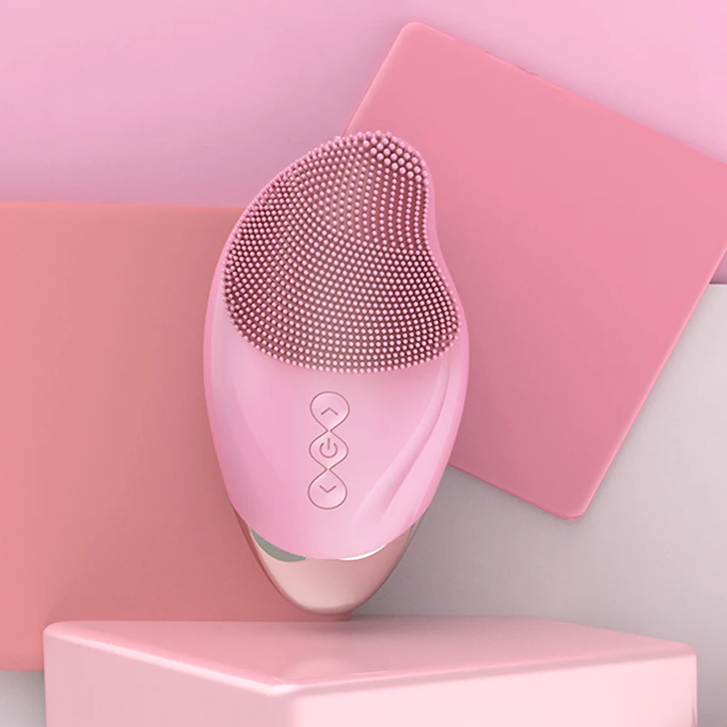 Ультразвуковая вибрационная электрическая щетка для лица водостойкая глубокое