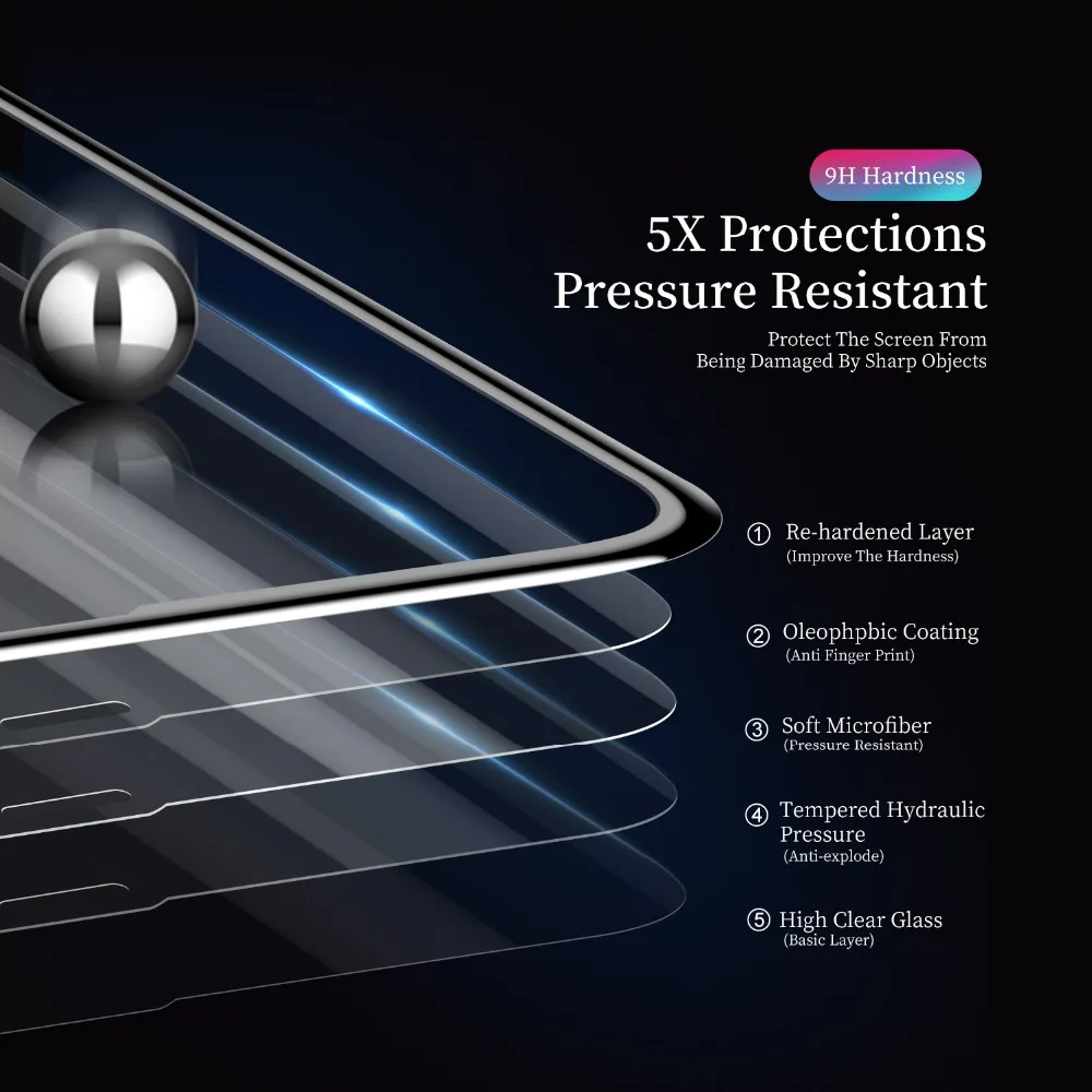 Чехол для iPhone 11Pro Max X XS Max Xr 6 S для iPhone 6 6 S 7 8 Plus 10, защитное закаленное стекло для экрана для iPhone7