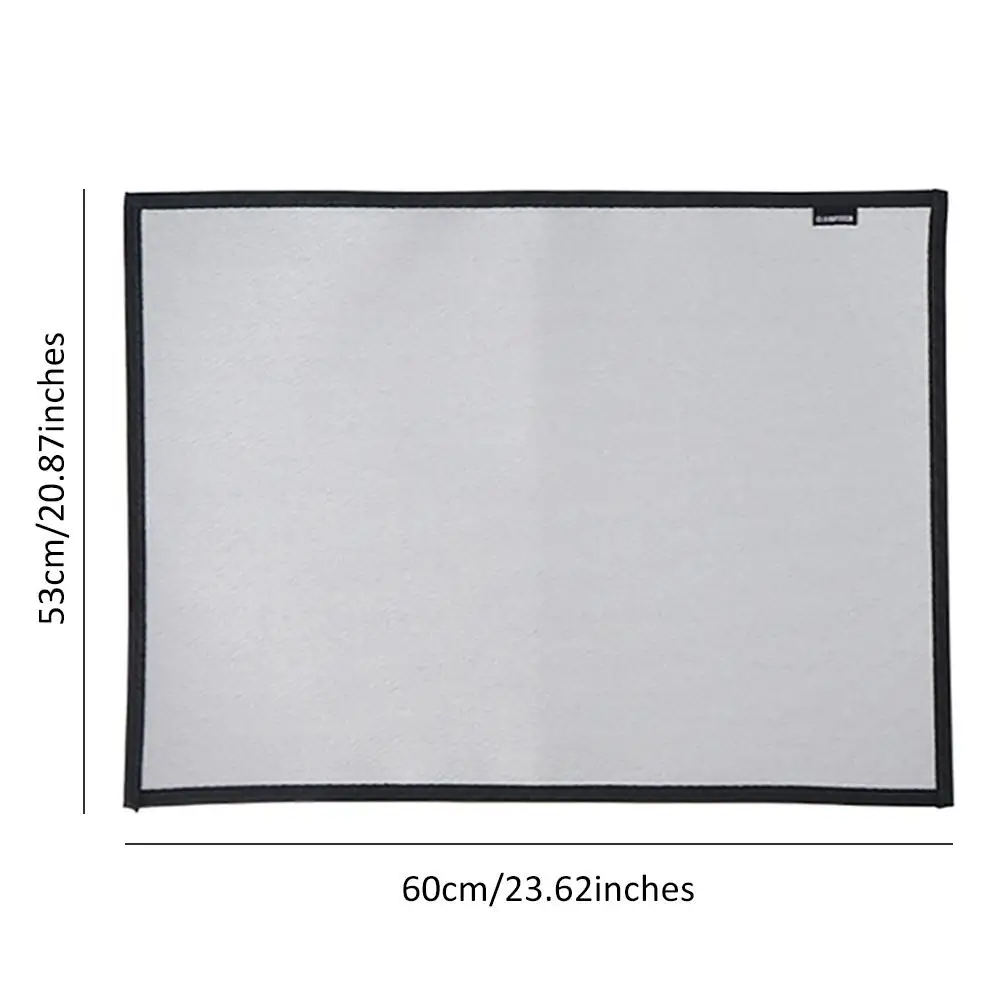 Огнестойкий термостойкий Коврик для барбекю на газовом гриле с защитой от брызг