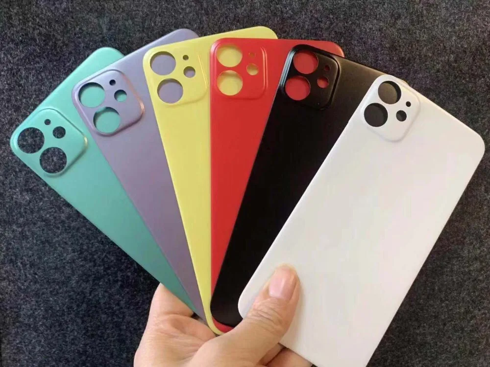 Матовая задняя крышка с объективом камеры мягкая пленка для iPhone11 Pro Max защитная