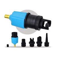 inflatable pump adaptor air pump converter with 4 types air valve nozzles multifunction conversion head whshopping
