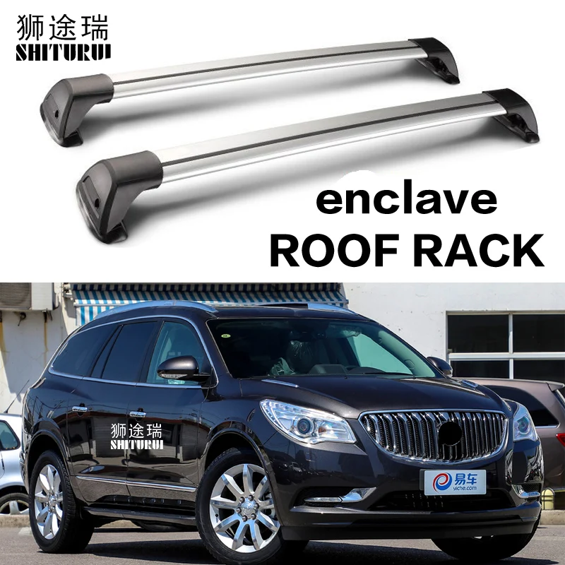 2 шт. для SUV BUICK enclave 2009 2014 Автомобильная стойка крыши специальный алюминиевый