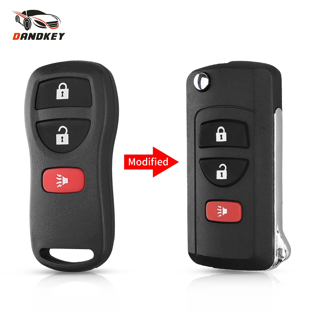 Dandkey 3/4 кнопочный автомобильный модифицированный телефон для NISSAN Pathfinder Titan Versa Maxima