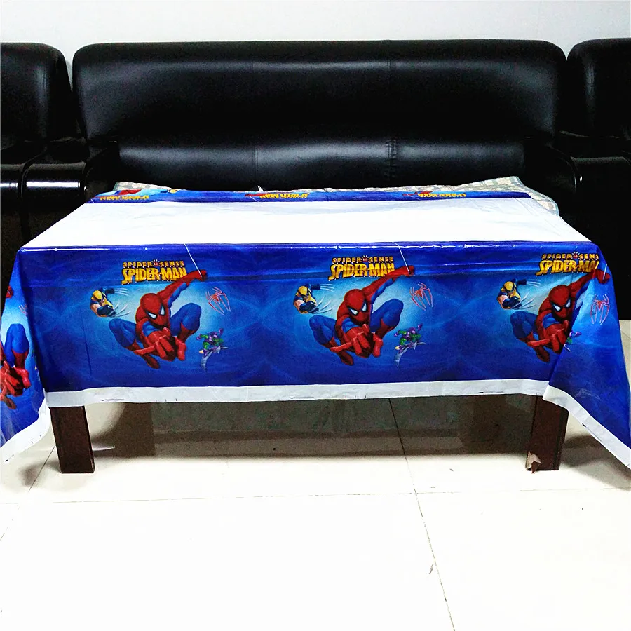 &quotЧеловек-паук&quot скатерть с принтом Человека-паука одноразовая для стола