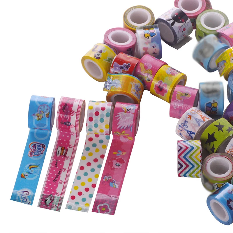 10 Pcs/Lot Mini Cute Dot Star Decorative Washi Tape DIY Kawaii Unicorn Adhesive Masking For Scrapbooking Sticker Stationery | Канцтовары