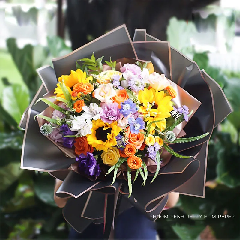 20 шт./лот бумага для упаковки салфеток оберточная роза цветок подарочная