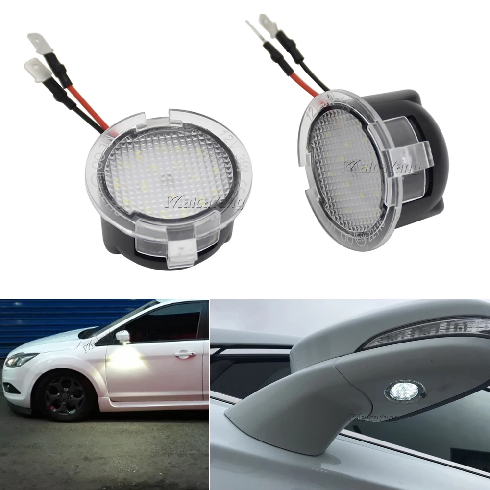 

2 шт., светодиодная подсветка для зеркала Ford Taurus E