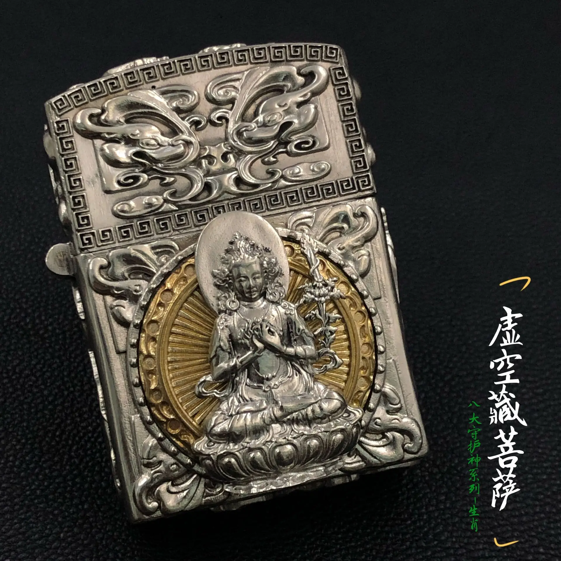 TH ручной работы 6 видов стилей тысячи рук Будда с тиснением и изображением из