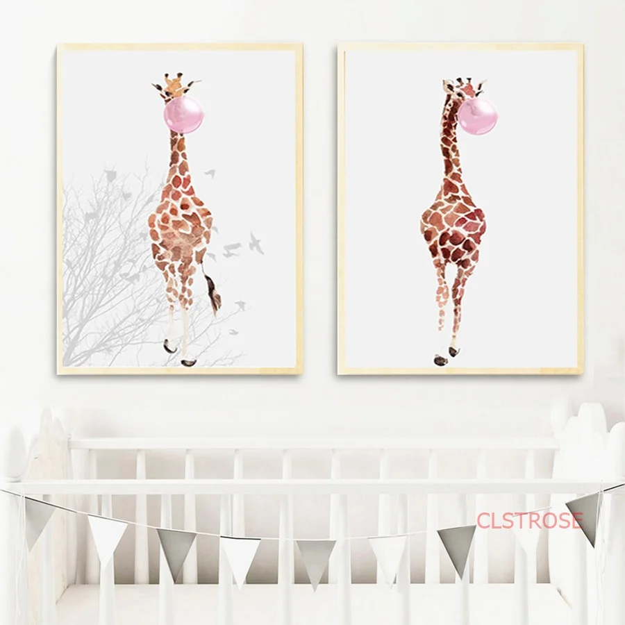 Nordic украшения дома современного искусства небольшой свежий животных