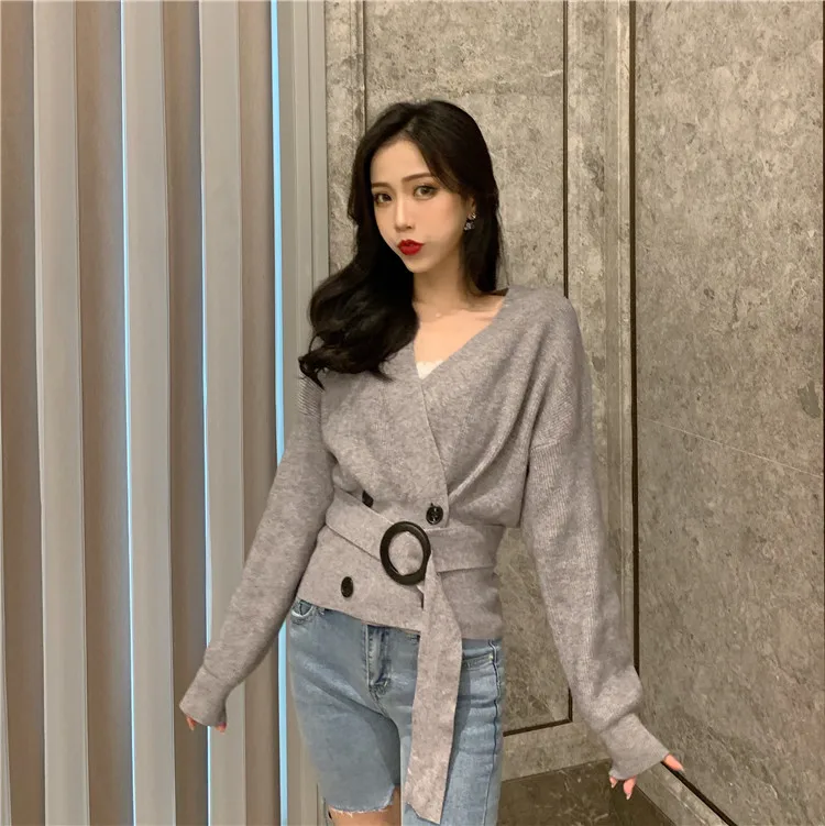 Недорогой Женский Повседневный теплый свитер хит продаж Осень зима 2019| |