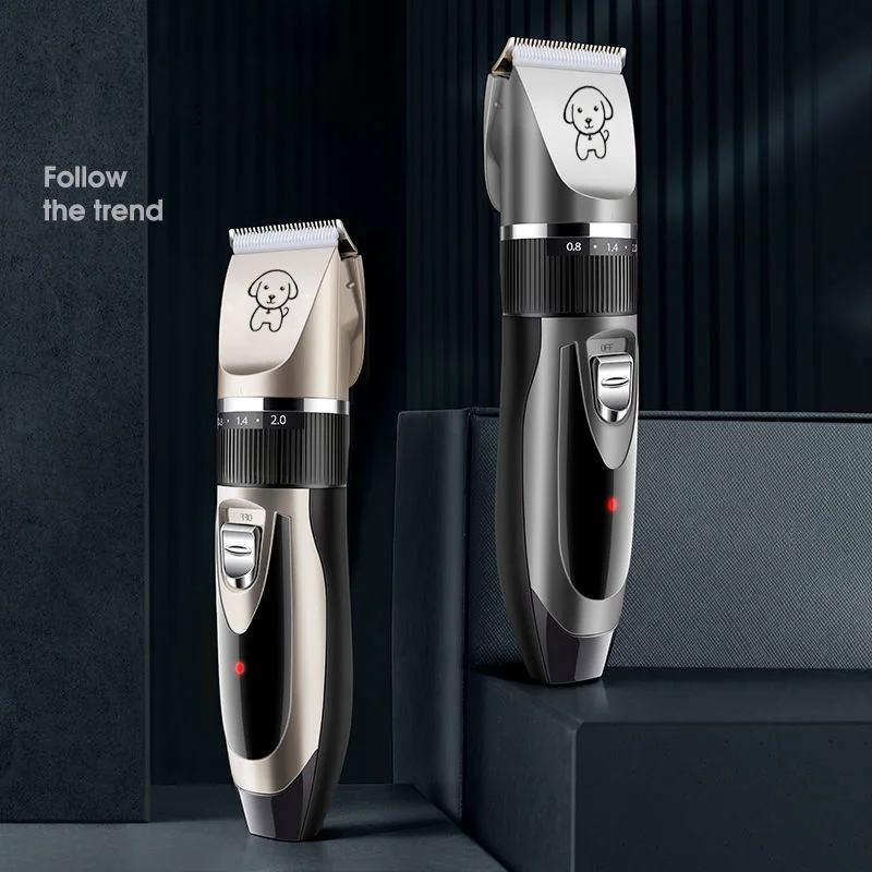 

dog clippers dog hair clippers Cordless dogs grooming kit cat hair trimmer pet grooming tool USB Rechargeable Low-noise