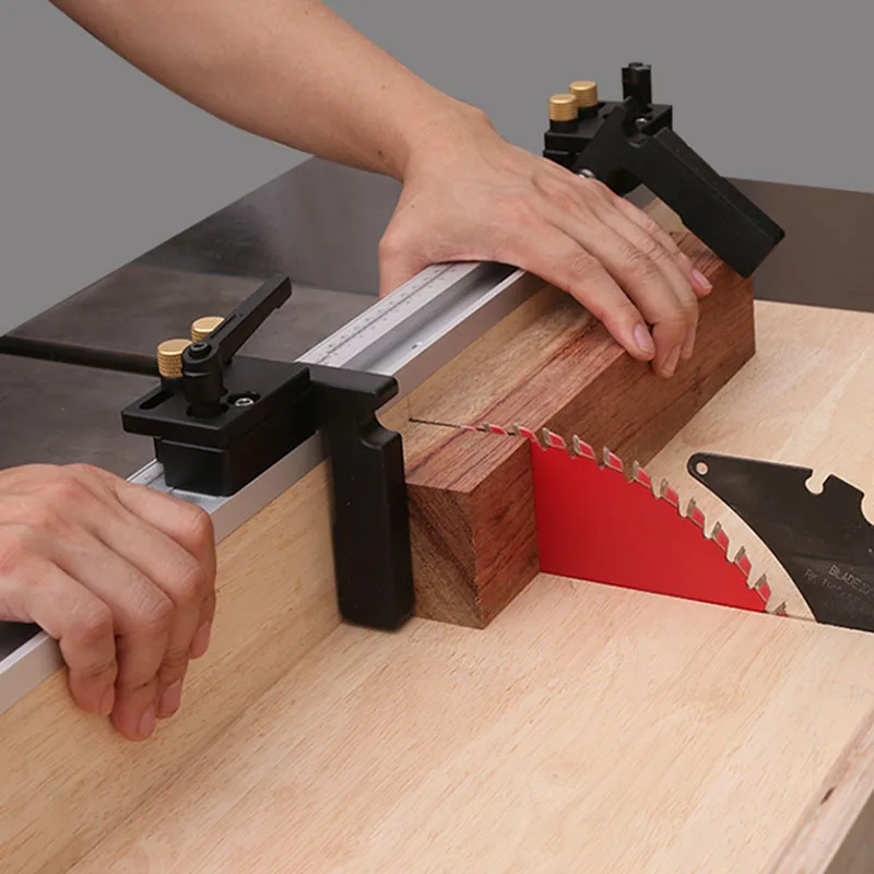 

1 Pcs T-tracks Aluminum Slot Miter Track Jig Fixture With Scale For Router Table Bandsaws Woodworking Tools 300/600/800mm