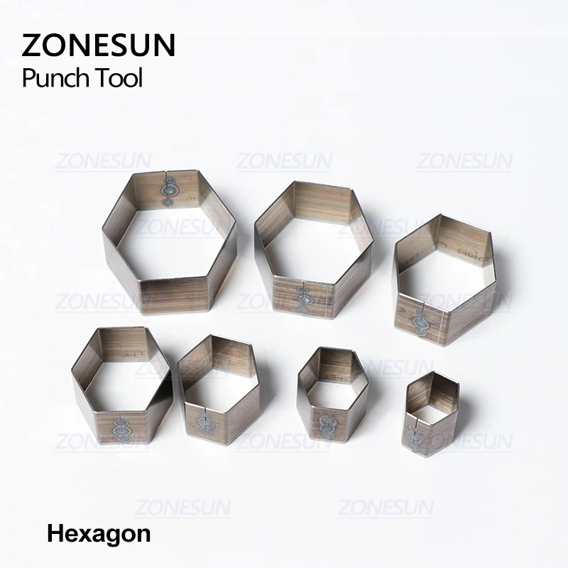 Штамповочный Инструмент ZONESUN для резки кожи с ромбовидными листьями Для Резки