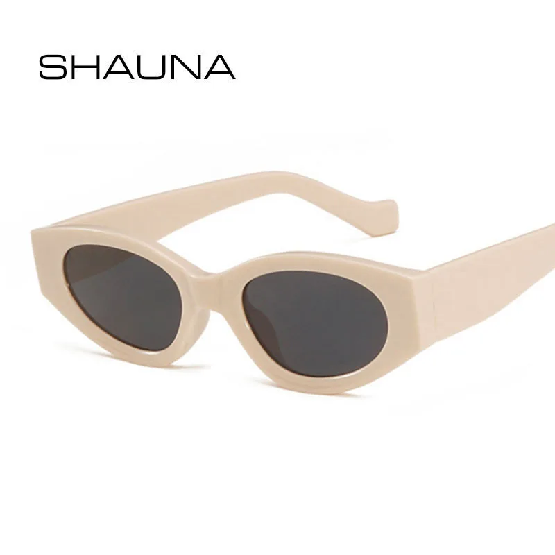 

SHAUNA Ins Popular Small Cat Eye Sunglasses Retro 90s Shades UV400