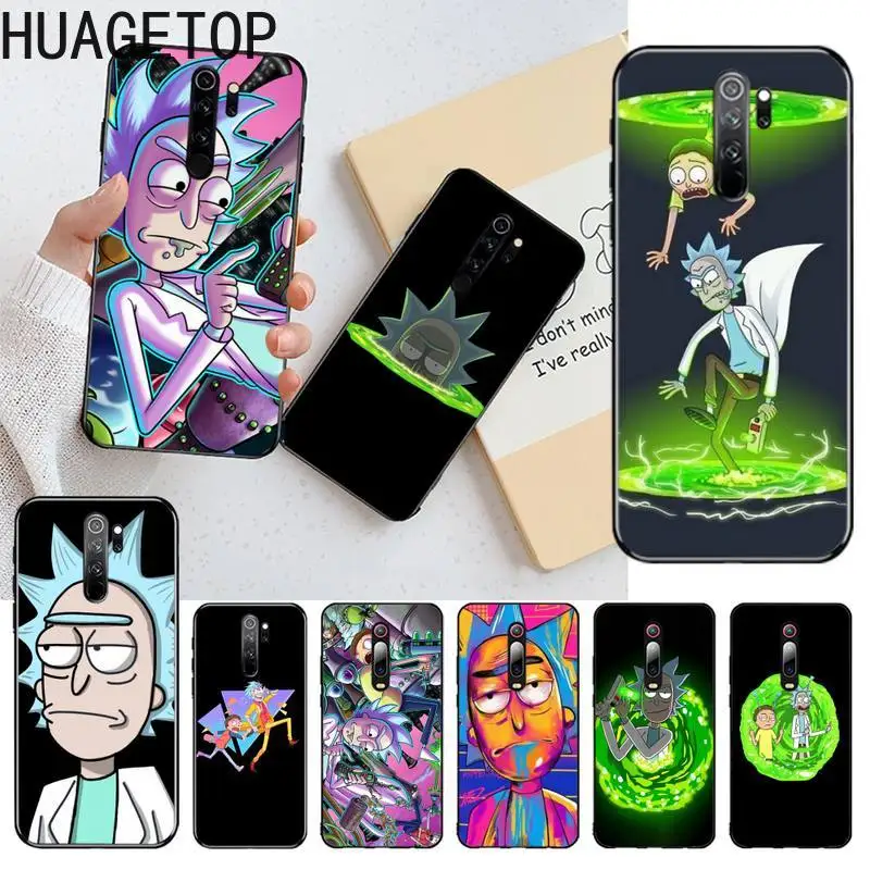 Мягкий резиновый чехол для телефона rick morty Redmi Note 9 8 8T 8A 7 6 6A Go Pro Max K20 K30 Pro|Бамперы| |