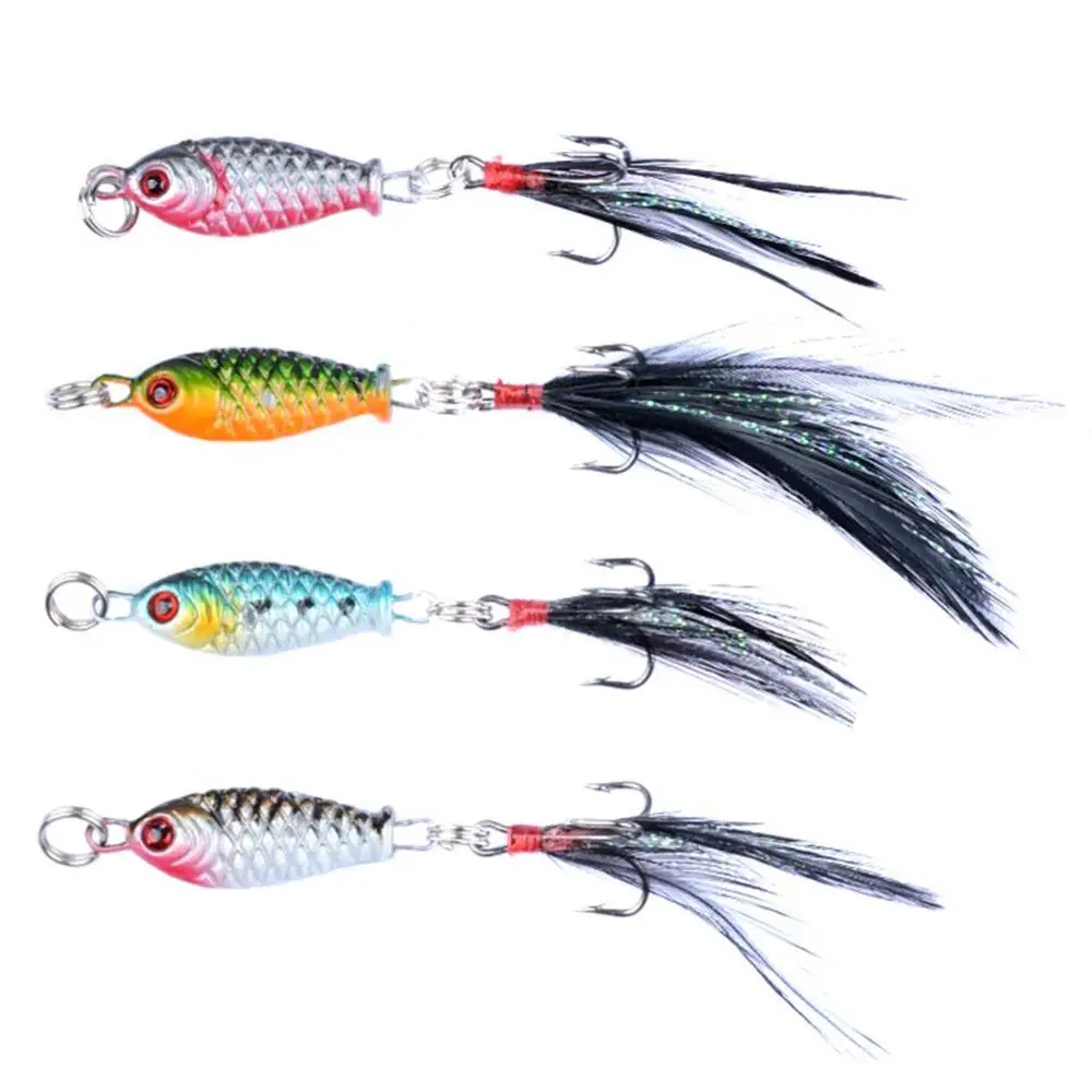 

40% Discounts Hot! 4Pcs/Set 3.2cm Mini Fishing Artificial Lifelike1 Lure Wobbler Fish Bait Tackle