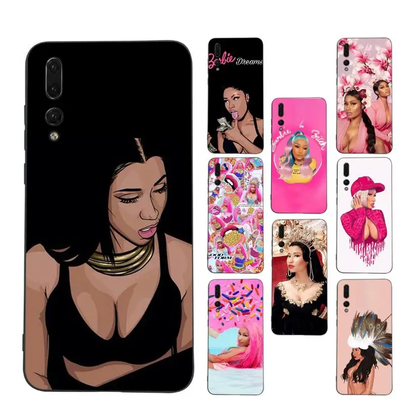 

Hip Hop Nicki Minaj Phone Case Soft Silicone Case For Huawei P 30lite p30 20pro p40lite P30 Capa