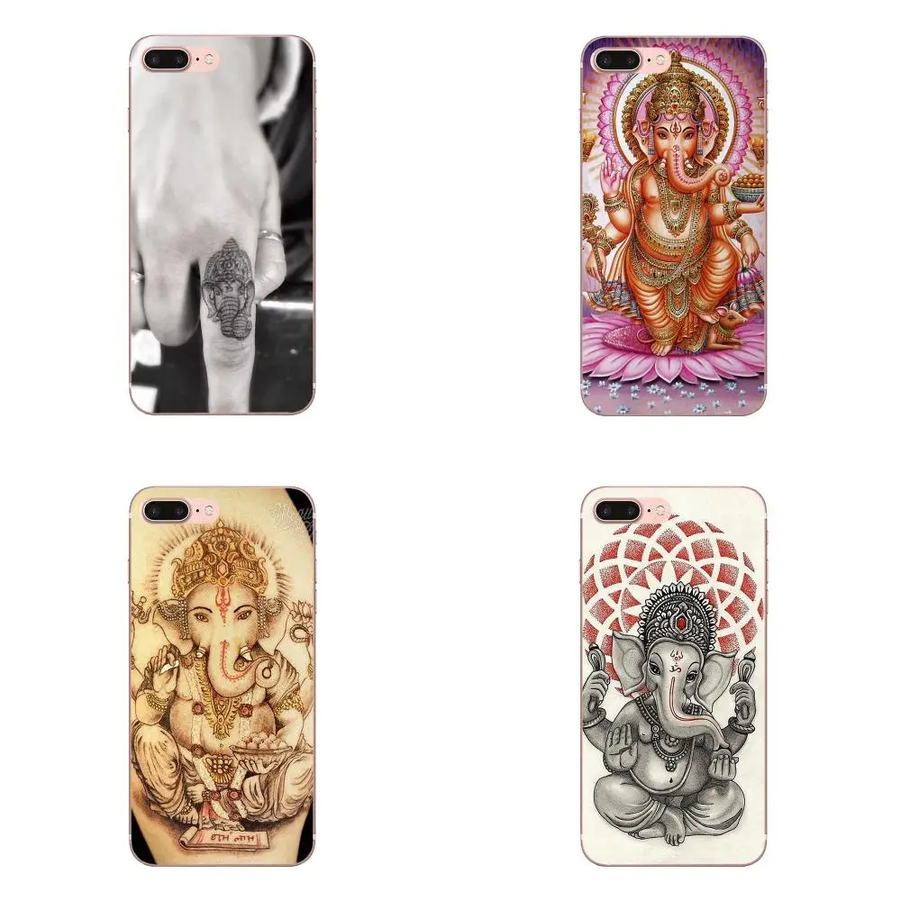 Тату слон Бог Ганеша мягкий ударопрочный чехол из ТПУ для Huawei Mate 9 10 20 P P8 P9 P10 P20 P30 P40