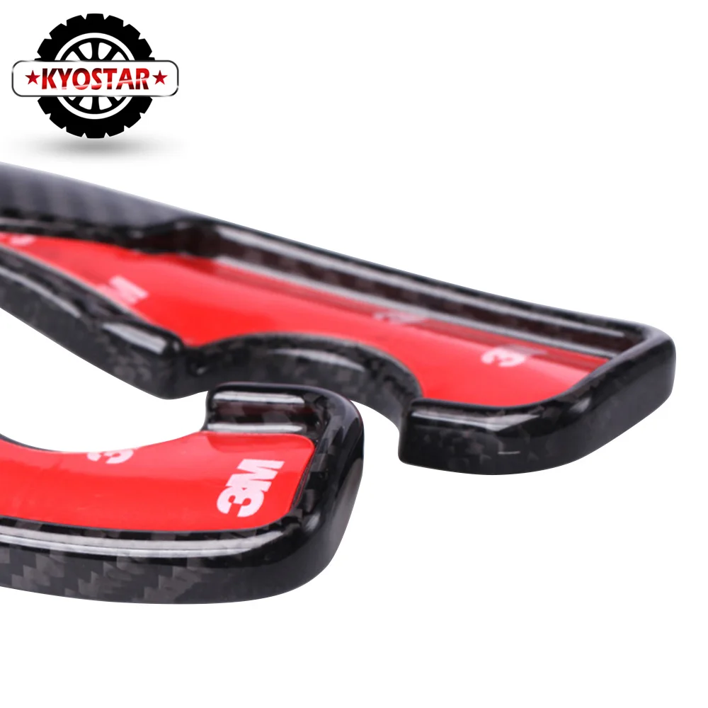 Лепестки переключения передач рулевого колеса из углеродного волокна уровень