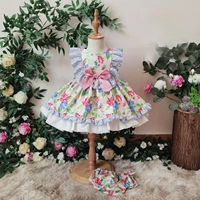 summer cotton lolita dress girl spanish princess dress baby birthday dress kids dresses for girls toddler girl christmas outfits