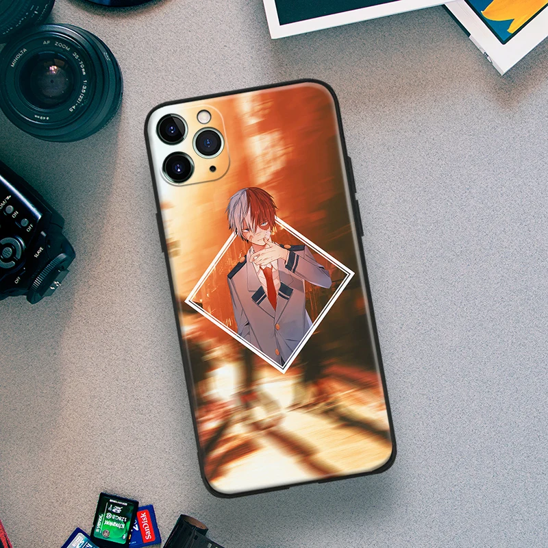 Боку но Хиро Академия Шото Тодороки Для IPhone Se 6 6s 7 8 Плюс X XR XS 11 12 Мини Про Макс Стекло TPU Силиконовый Чехол для Телефона.