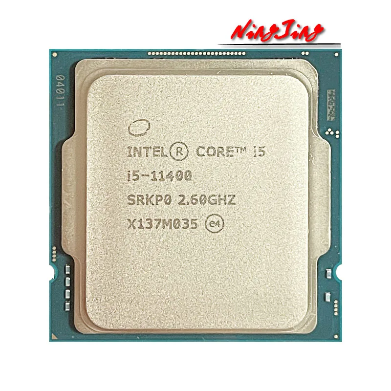 Процессор Intel Core i5-11400 i5 11400 2 6 ГГц шестиядерный двенадцатипоточный ЦПУ L3 = 12M 65 Вт LGA