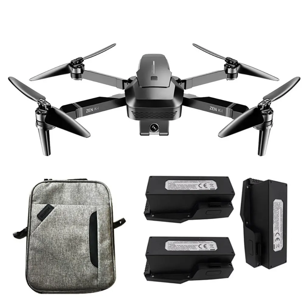 3B Backpack Visuo ZEN K1 gps Радиоуправляемый Дрон с 4K HD двойной камерой управление жестами 5G Wifi FPV Бесщеточный двигатель полёт 2,4G Дрон - Цвет: 3B Backpack