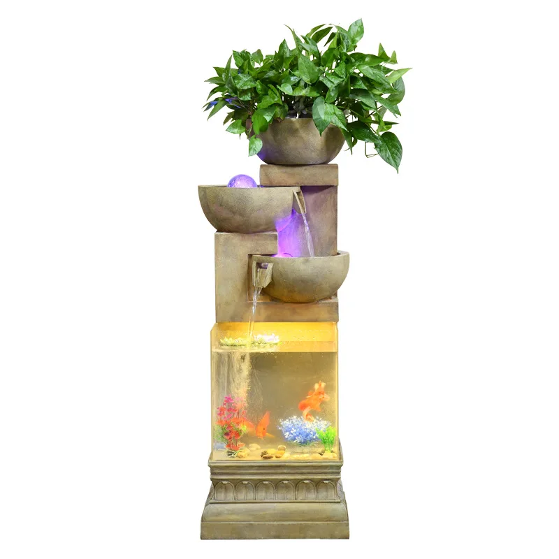 Вода украшения для фонтана домашний тренд микро Ландшафтный увлажнитель Lndoor