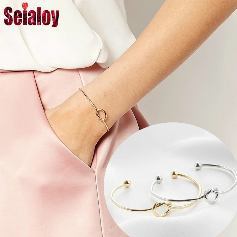 Браслеты Seialoy с подвеской в виде букв золотого цвета для мужчин и женщин