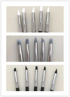 dental adhesive composite resin cement porcelain teeth silicone brush pen 5 pcs