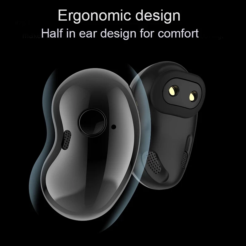 

For Smart Phone True Wireless Earphone LED Display Stereo 8D V5.1 Bluetooth-compatible Earphone With Microphone Handsfree Earbud
