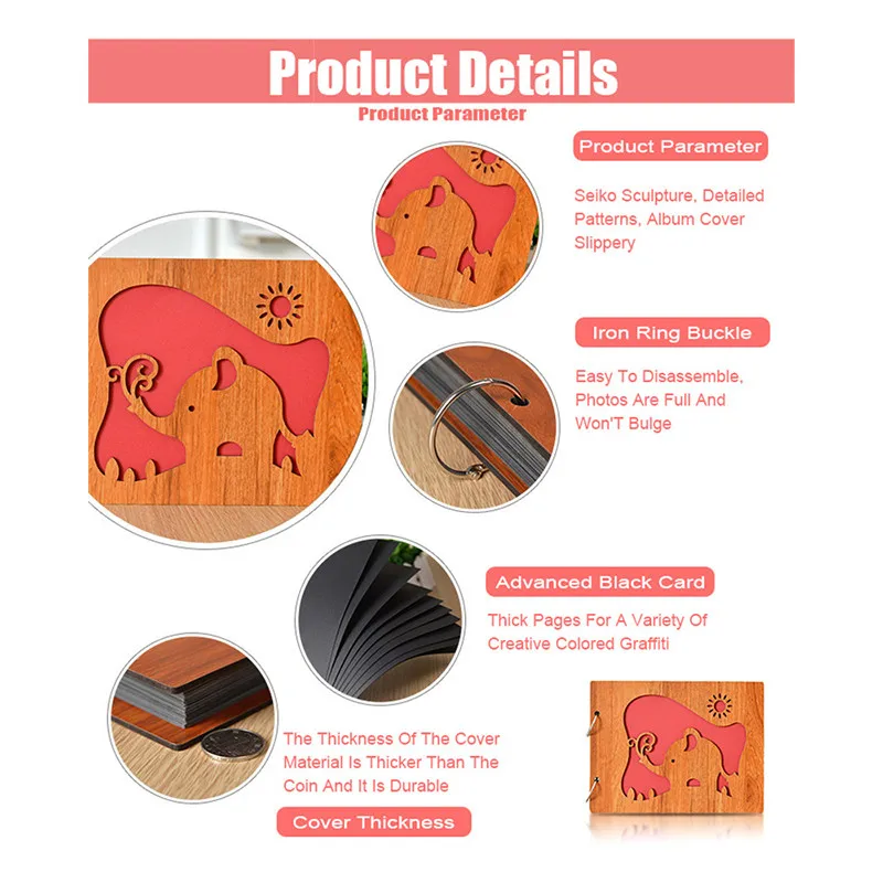 Фотоальбом сделай сам для свадьбы деревянный альбом детской памяти скрапбукинга