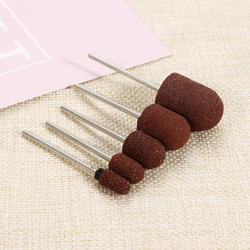 1/5pcs Nail Drill Sanding Caps Cuticle Clean Burr For Salon Manicure Pedicure Art Accessoires Tool Remove Polish | Красота и здоровье