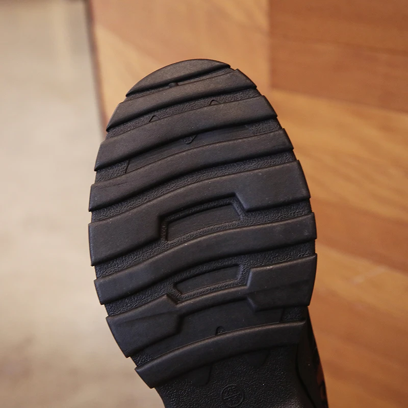 Fujin/женские ботинки Ботильоны на платформе Новинка 2020 года Осенняя обувь с