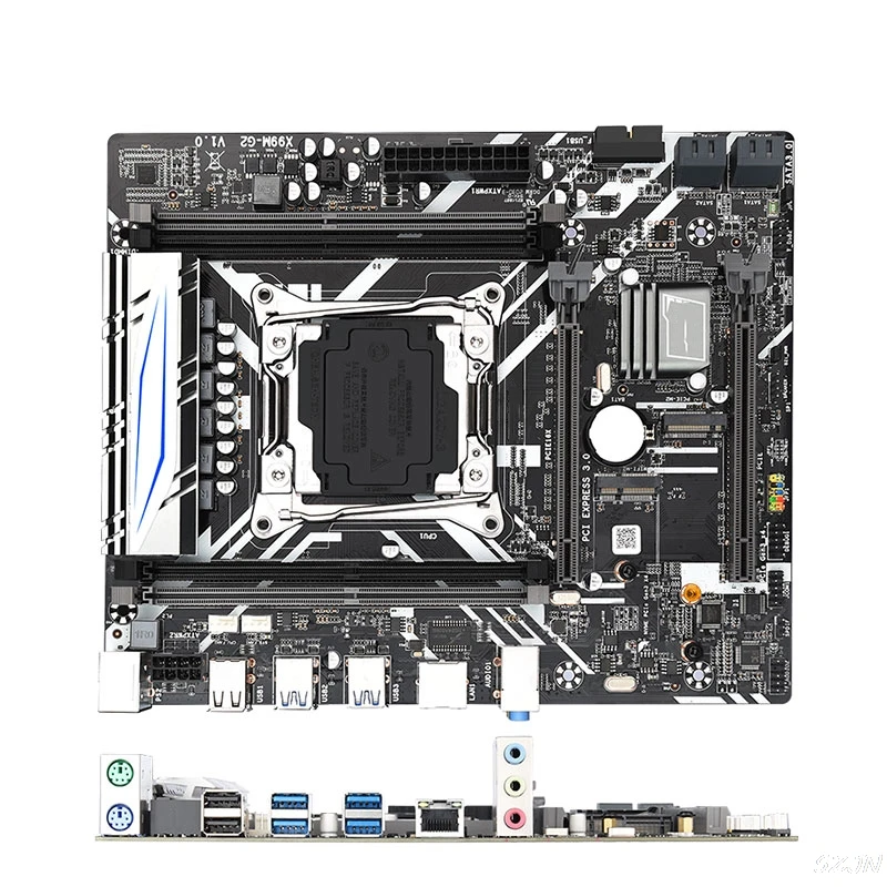 Verkaufen Marke Neue X99 LGA 2011-3 Motherboard Unterstützung E5 2678V3 E5 2620V3 E5 2650V3 Mit SSD M.2 Und M.2 WiFi DDR4 ECC REG RAM