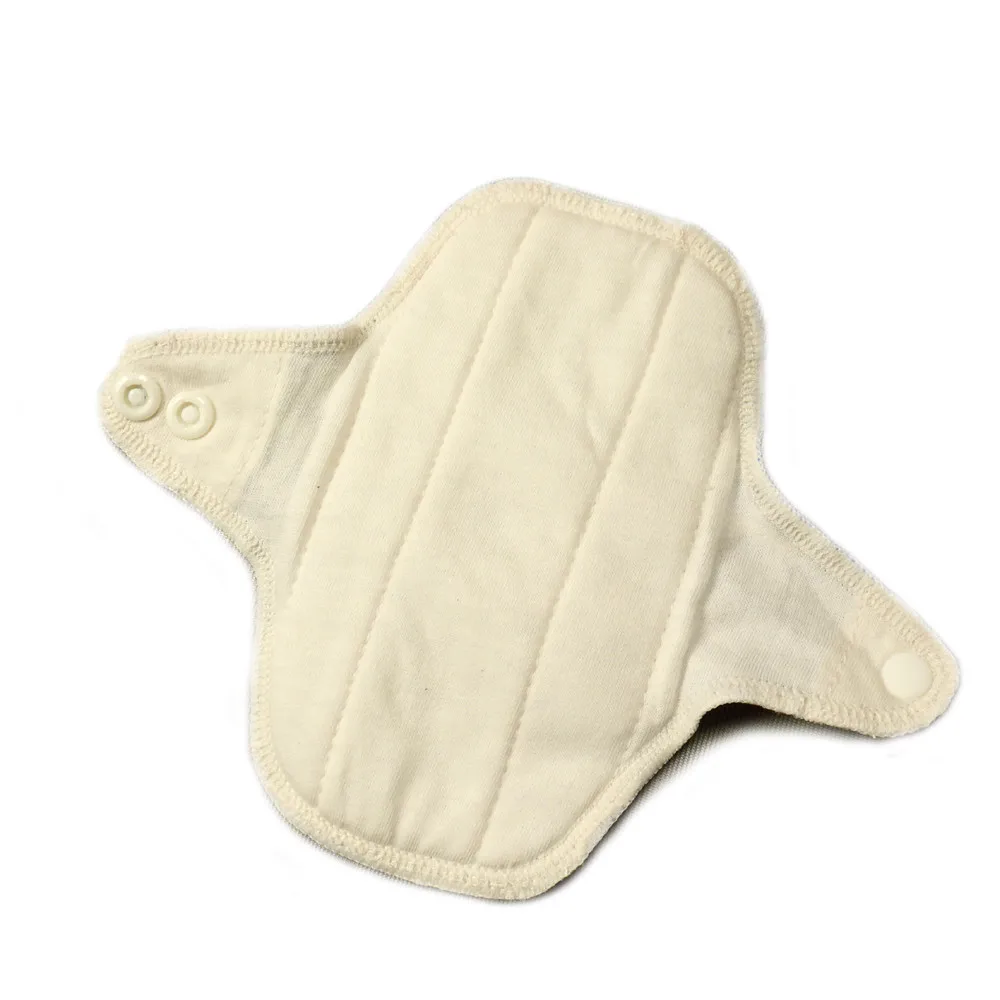 

2pcs Reusable Sanitary Menstrual Mama Pad Reusable Soft Cotton Cloth Towel Pads Feminine Hygiene Panty Liner Diaper Panty Pads