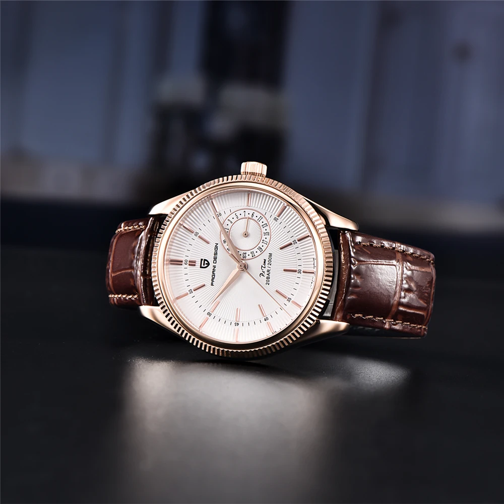 2021 Noe Quality PAGANI Design Men's Automatic Quartz Wristwatch Luxury Sapphire 200m Waterproof Military Watches Reloj Hombre enlarge