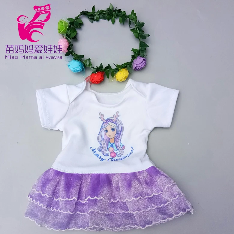 40 см Одежда для куклы штаны юбка рубашка американской 18 дюймов 45 наряд детский