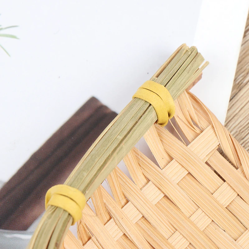 Горячая Распродажа мини 1/12 милый кукольный домик рама из ротанга ручная работа