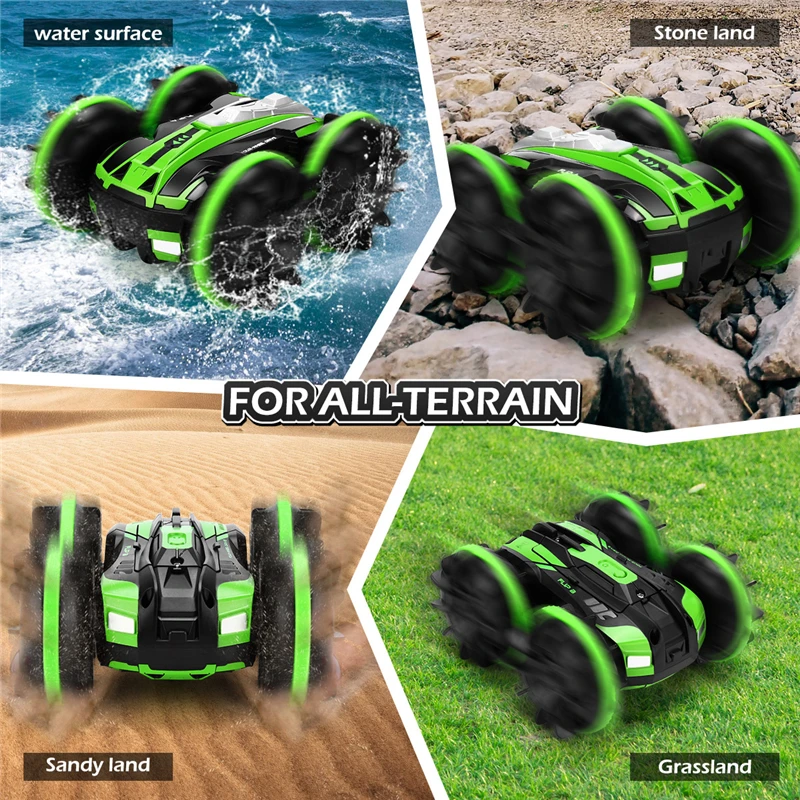 JJRC Q81 автомобиль с дистанционным управлением RC 4WD гоночный амфибия 360 градусов