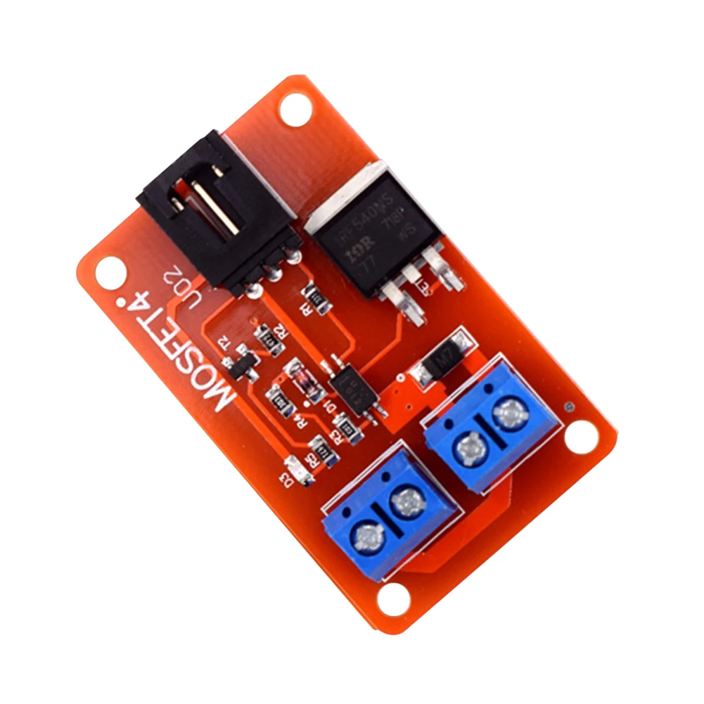HW-197 четырехканальная 4-канальная Кнопка MOSFET IRF540 V4.0 + модуль драйвера