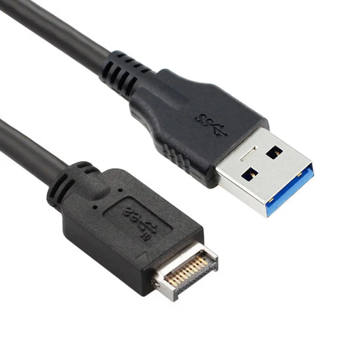 Удлинительный Кабель USB 3 0 Type A для передачи данных от 50 см до разъема передней
