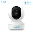 Reolink домашняя IP камера 5MP HD PTZ WiFi камера 2-сторонняя аудио 3x оптический зум панорамированиенаклон 2,4G5G WiFi со слотом для sd-карты E1 Zoom