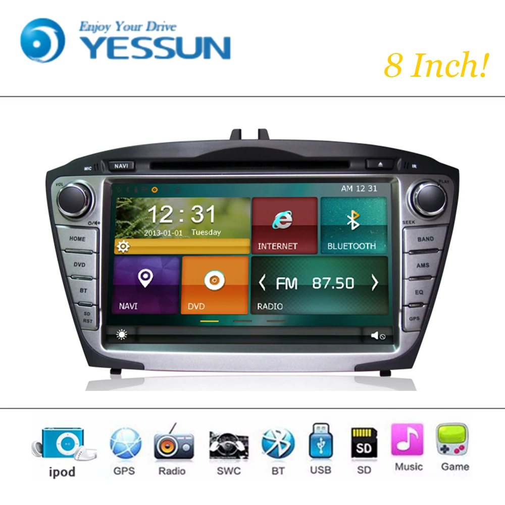 Автомобильный dvd плеер система Wince для Hyundai Ix35 Авторадио стерео GPS навигация